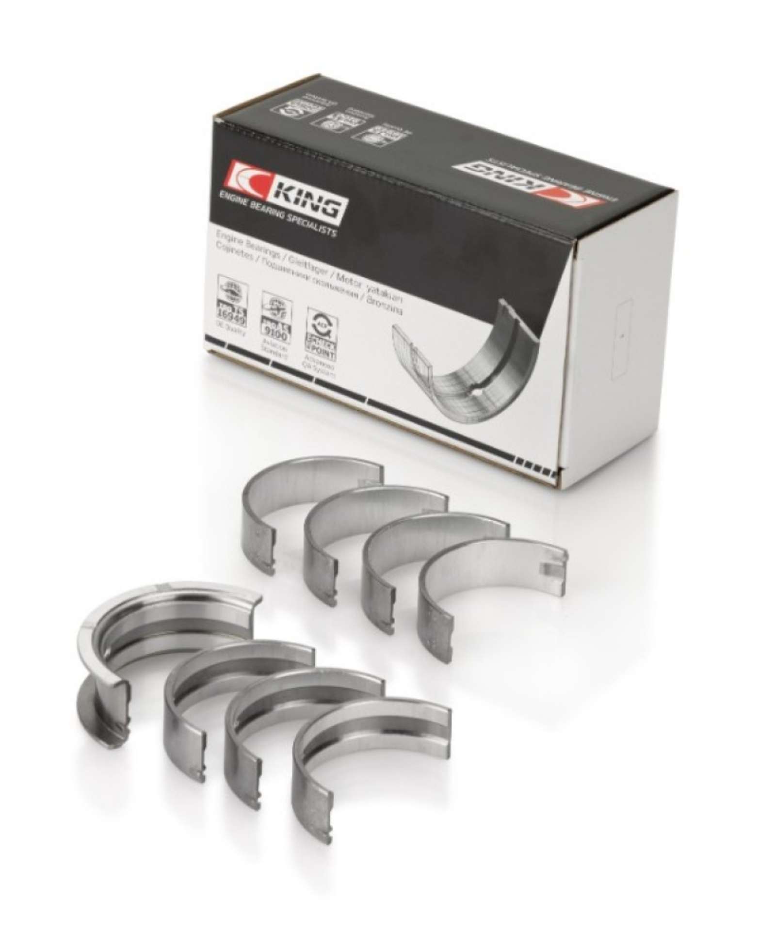 Picture of King GM 231 3800 V6 Size STD Main Bearing Set