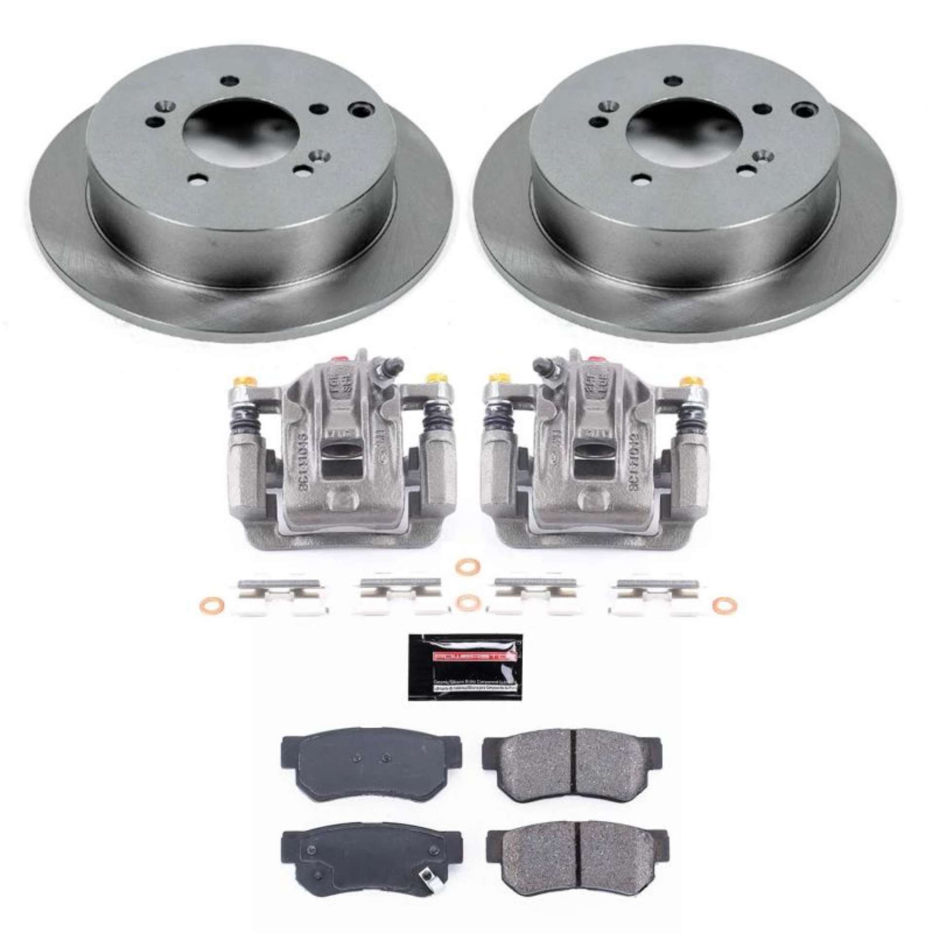 Picture of Power Stop 01-06 Hyundai Santa Fe Rear Autospecialty Brake Kit w-Calipers