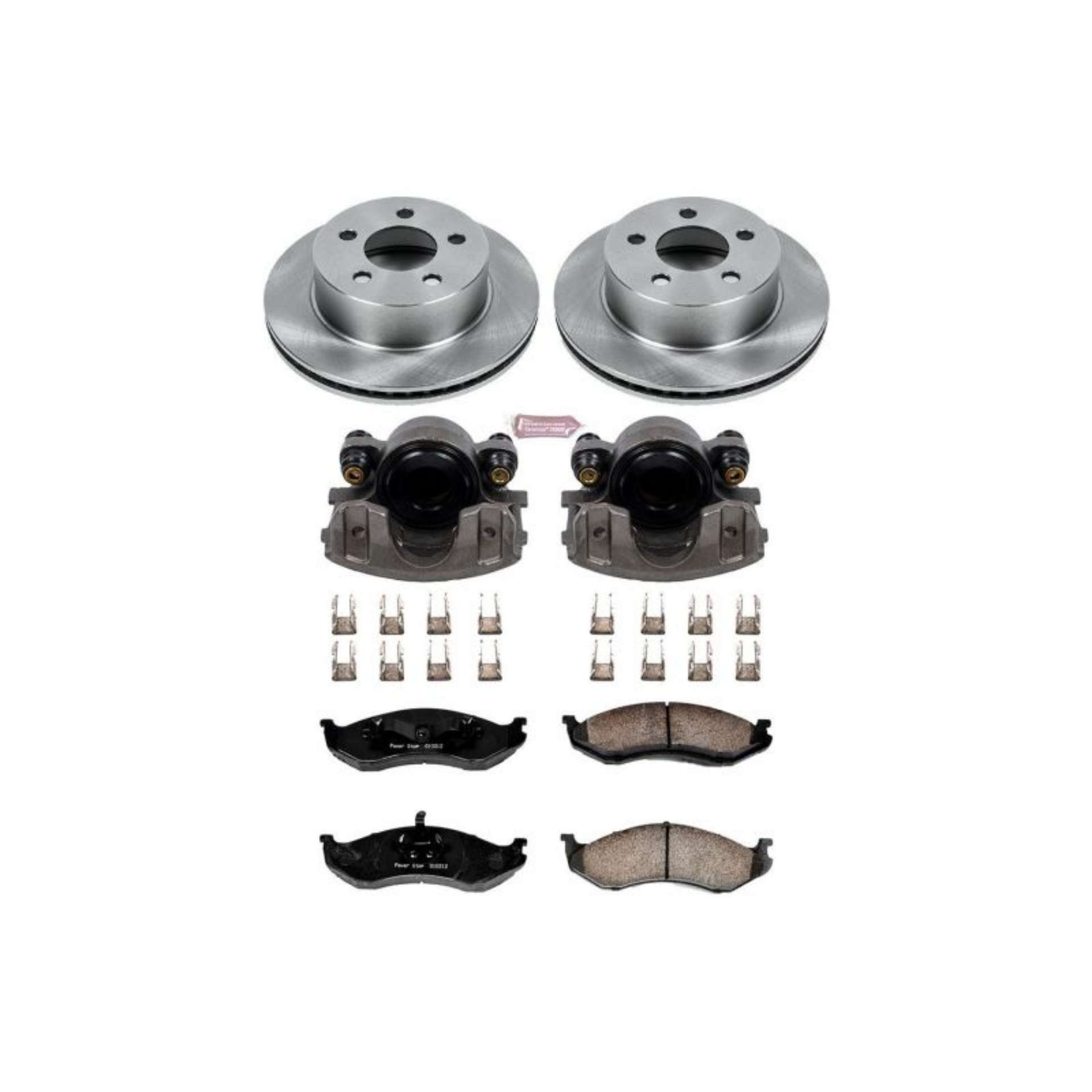 Picture of Power Stop 99-01 Jeep Cherokee Front Autospecialty Brake Kit w-Calipers