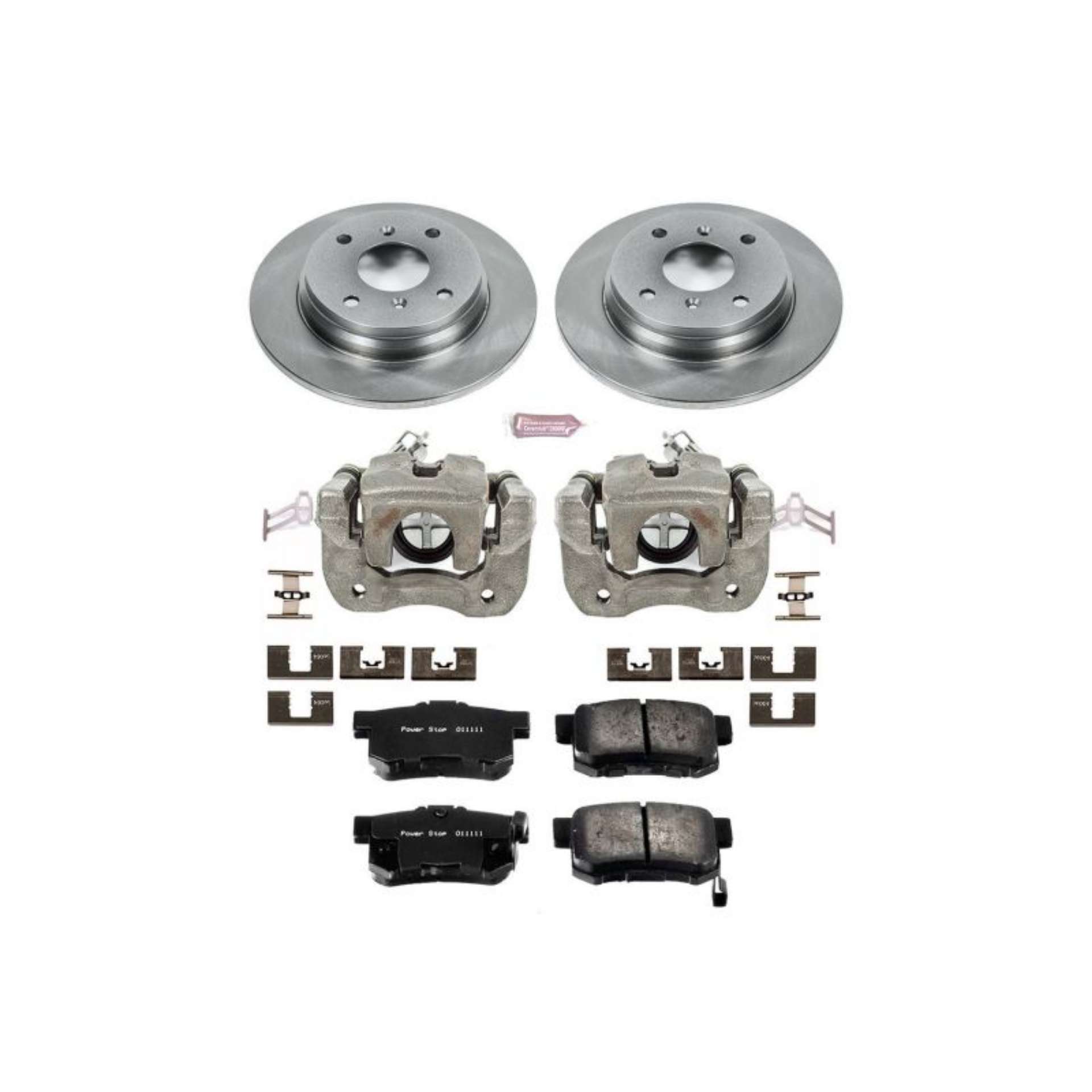 Picture of Power Stop 92-96 Honda Prelude Rear Autospecialty Brake Kit w-Calipers