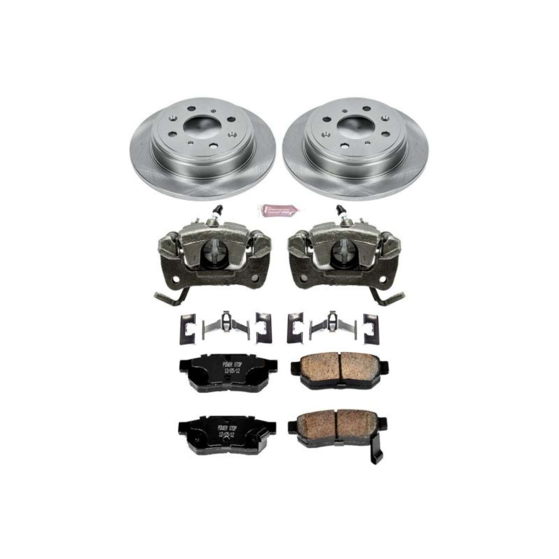 Picture of Power Stop 90-01 Acura Integra Rear Autospecialty Brake Kit w-Calipers