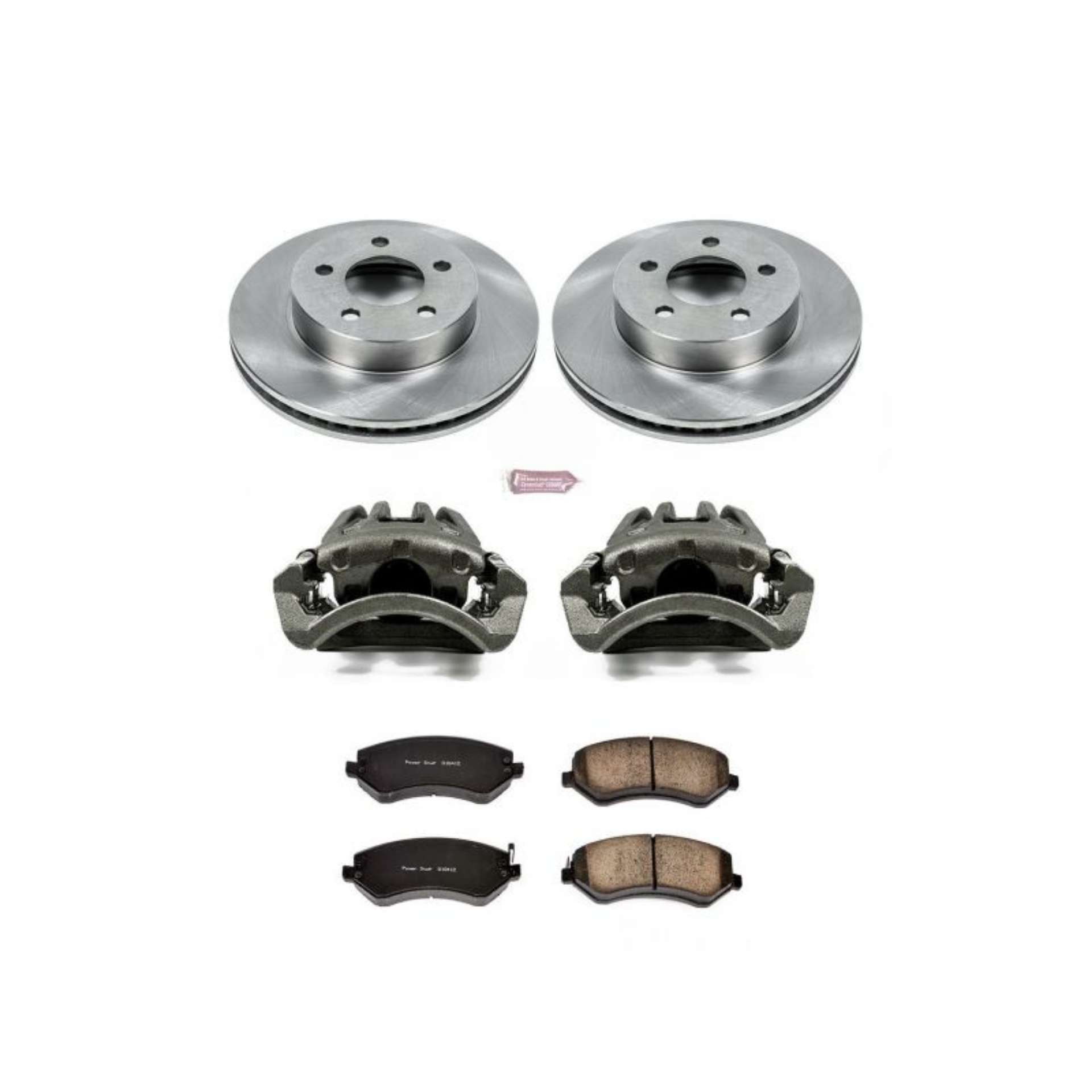 Picture of Power Stop 02-07 Jeep Liberty Front Autospecialty Brake Kit w-Calipers