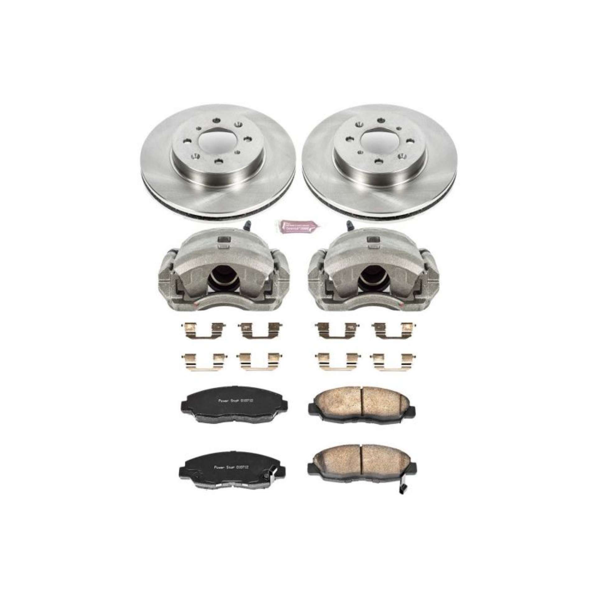 Picture of Power Stop 01-05 Honda Civic Front Autospecialty Brake Kit w-Calipers