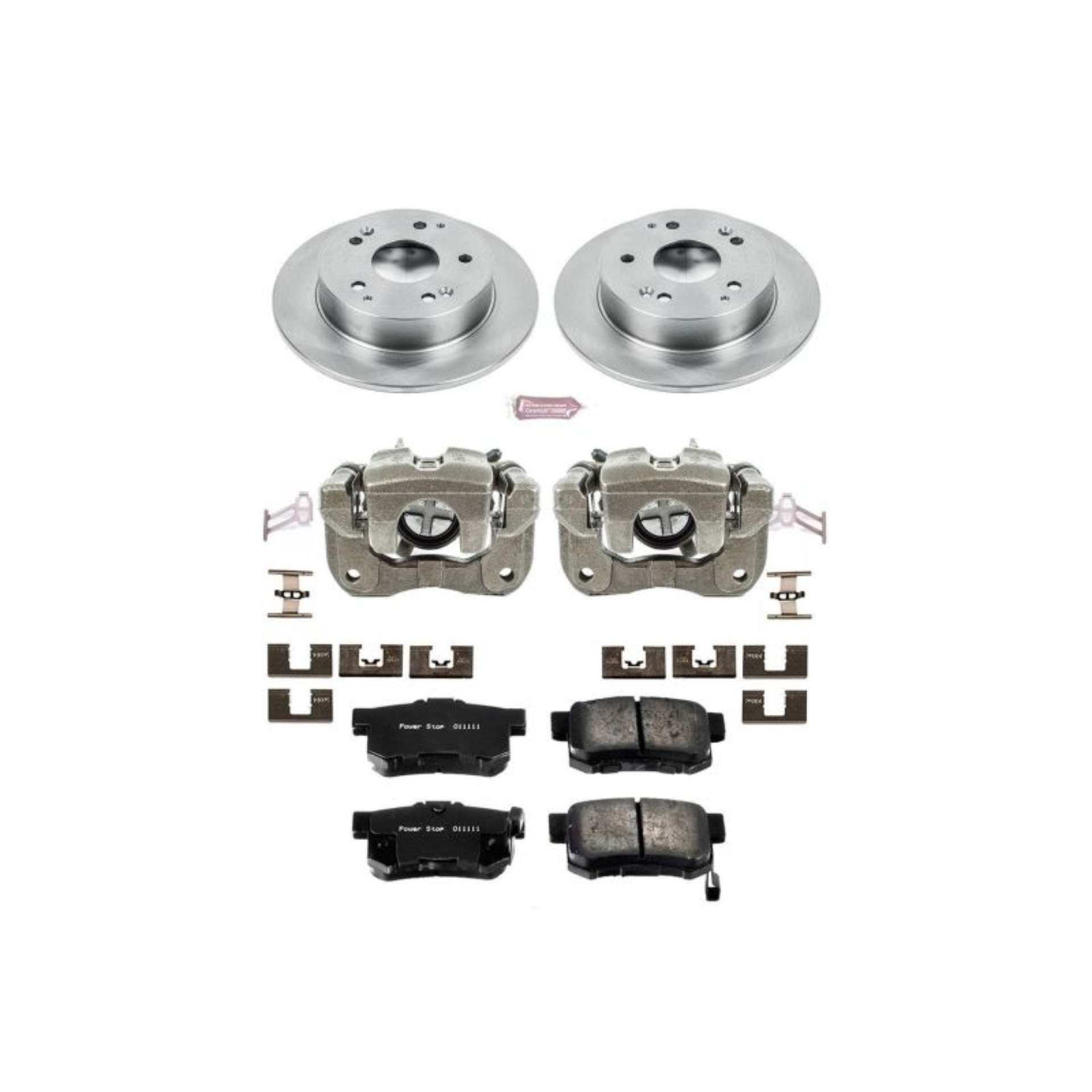 Picture of Power Stop 02-06 Acura RSX Rear Autospecialty Brake Kit w-Calipers