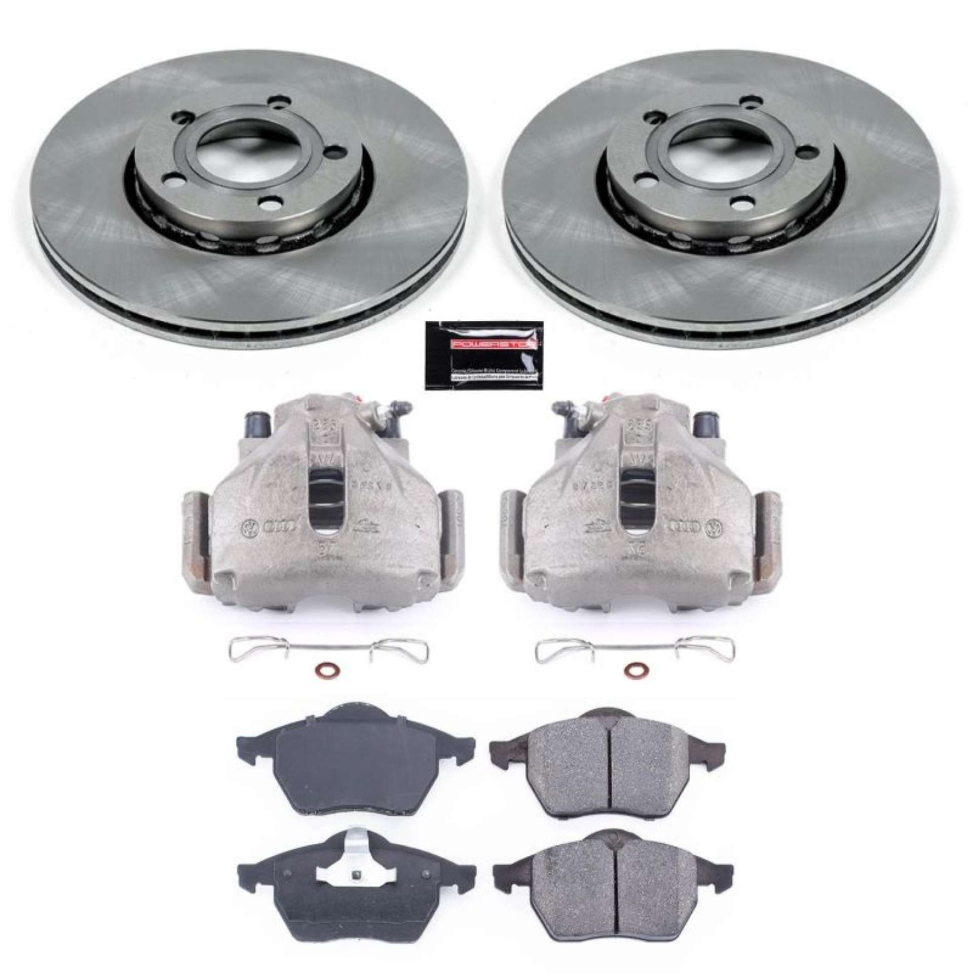 Picture of Power Stop 96-98 Audi A4 Front Autospecialty Brake Kit w-Calipers