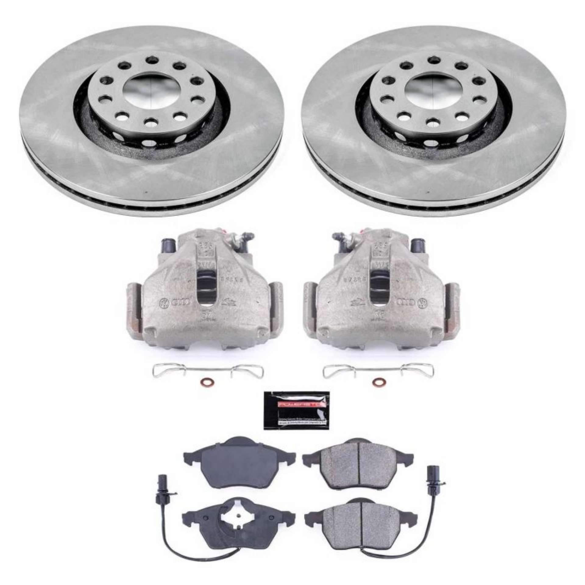 Picture of Power Stop 02-05 Audi A4 Front Autospecialty Brake Kit w-Calipers