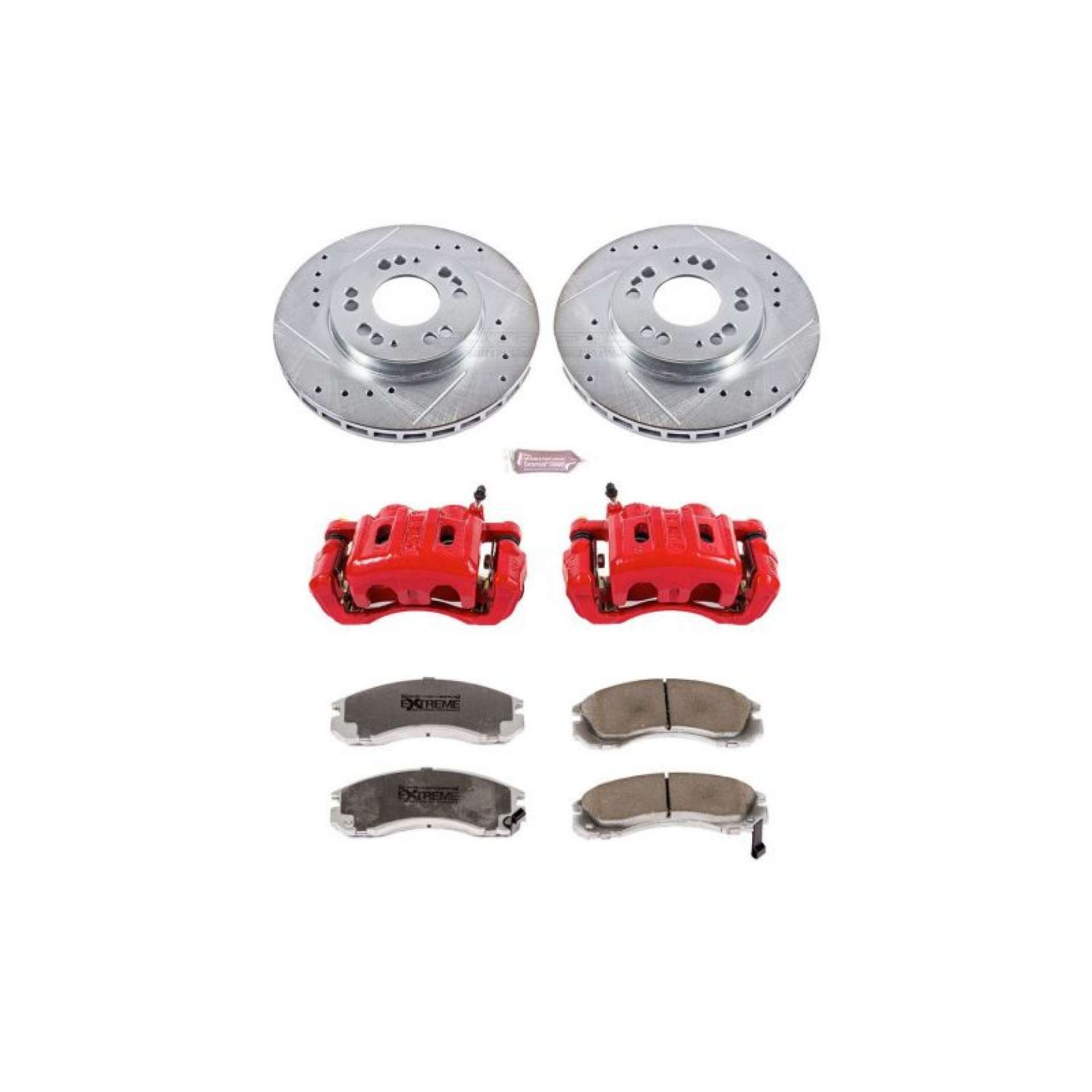 Picture of Power Stop 97-04 Mitsubishi Diamante Front Z26 Street Warrior Brake Kit w-Calipers