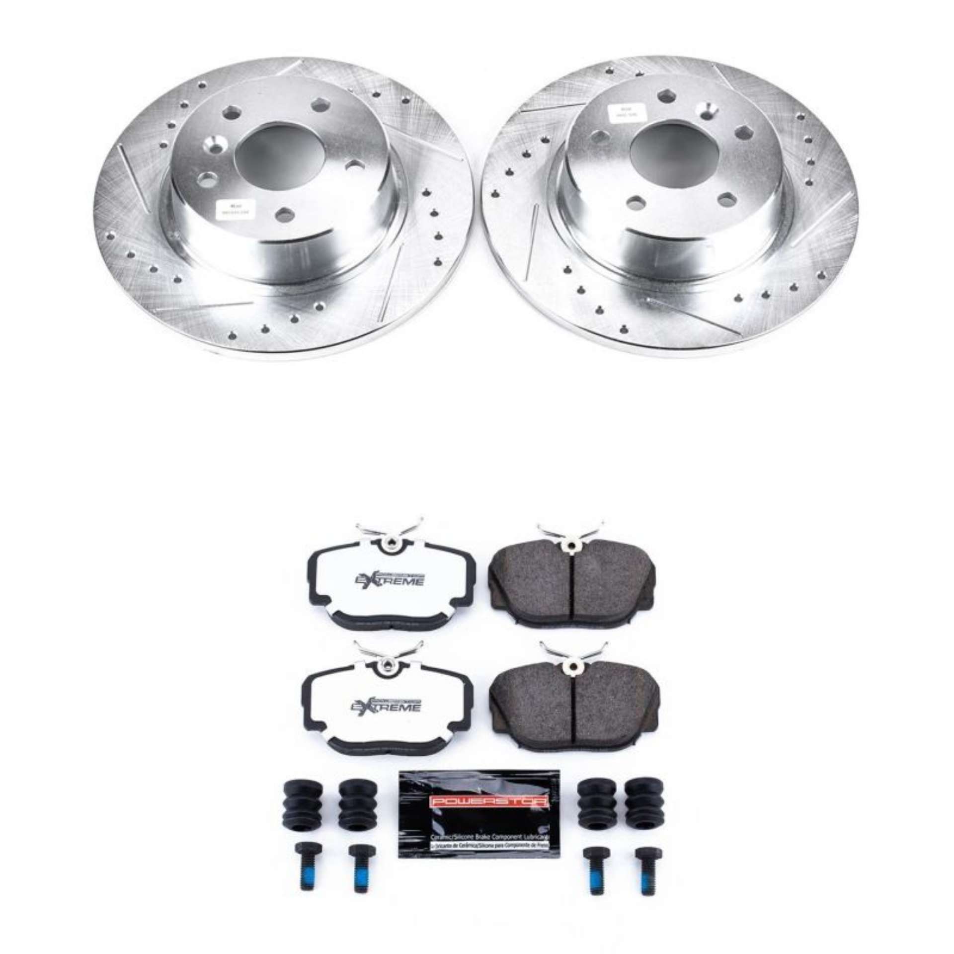 Picture of Power Stop 99-04 Land Rover Discovery Rear Z26 Street Warrior Brake Kit w-Calipers