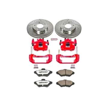 Picture of Power Stop 93-97 Ford Thunderbird Front Z26 Street Warrior Brake Kit w-Calipers