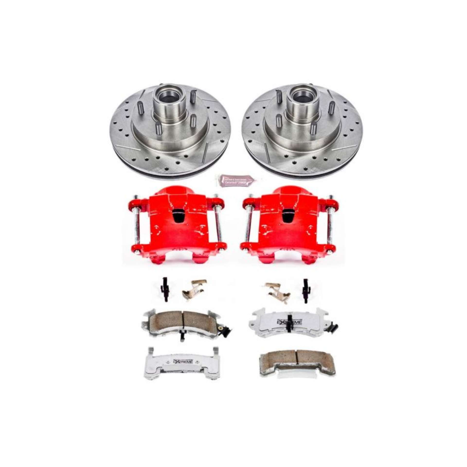 Picture of Power Stop 95-97 Chevrolet Blazer Front Z26 Street Warrior Brake Kit w-Calipers