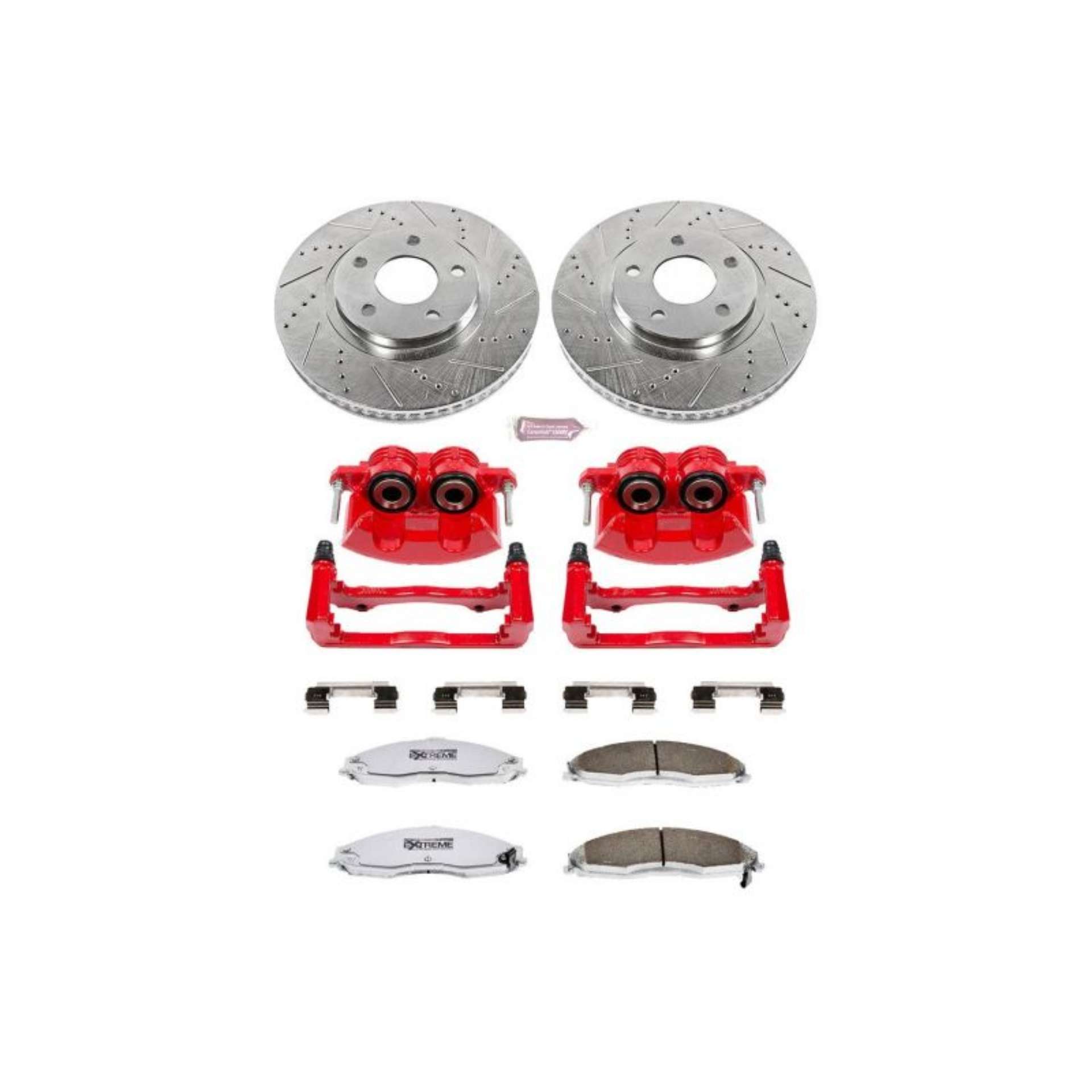 Picture of Power Stop 98-02 Chevrolet Camaro Front Z26 Street Warrior Brake Kit w-Calipers