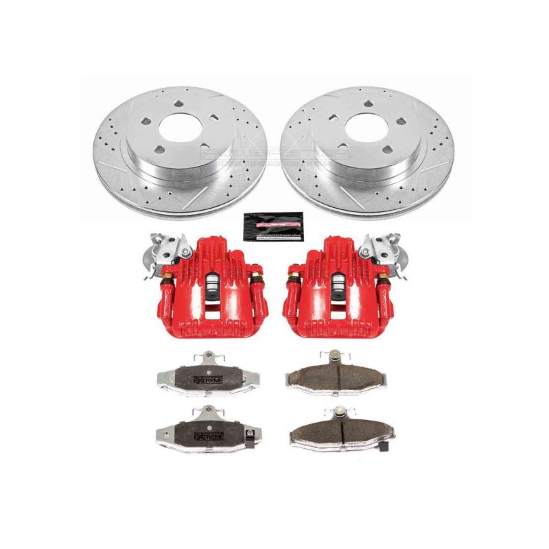 Picture of Power Stop 93-97 Chevrolet Camaro Rear Z26 Street Warrior Brake Kit w-Calipers