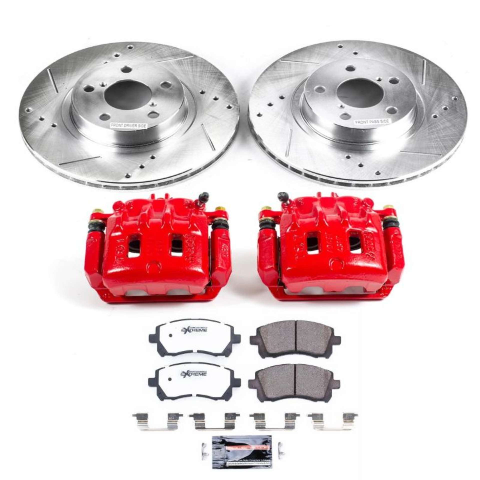 Picture of Power Stop 98-02 Subaru Forester Front Z26 Street Warrior Brake Kit w-Calipers