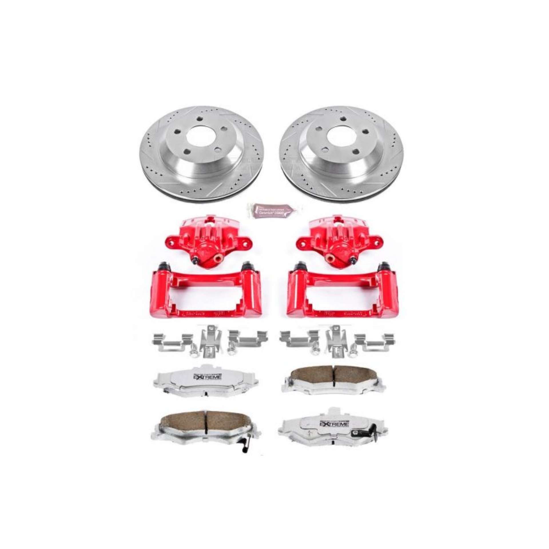 Picture of Power Stop 98-02 Chevrolet Camaro Rear Z26 Street Warrior Brake Kit w-Calipers