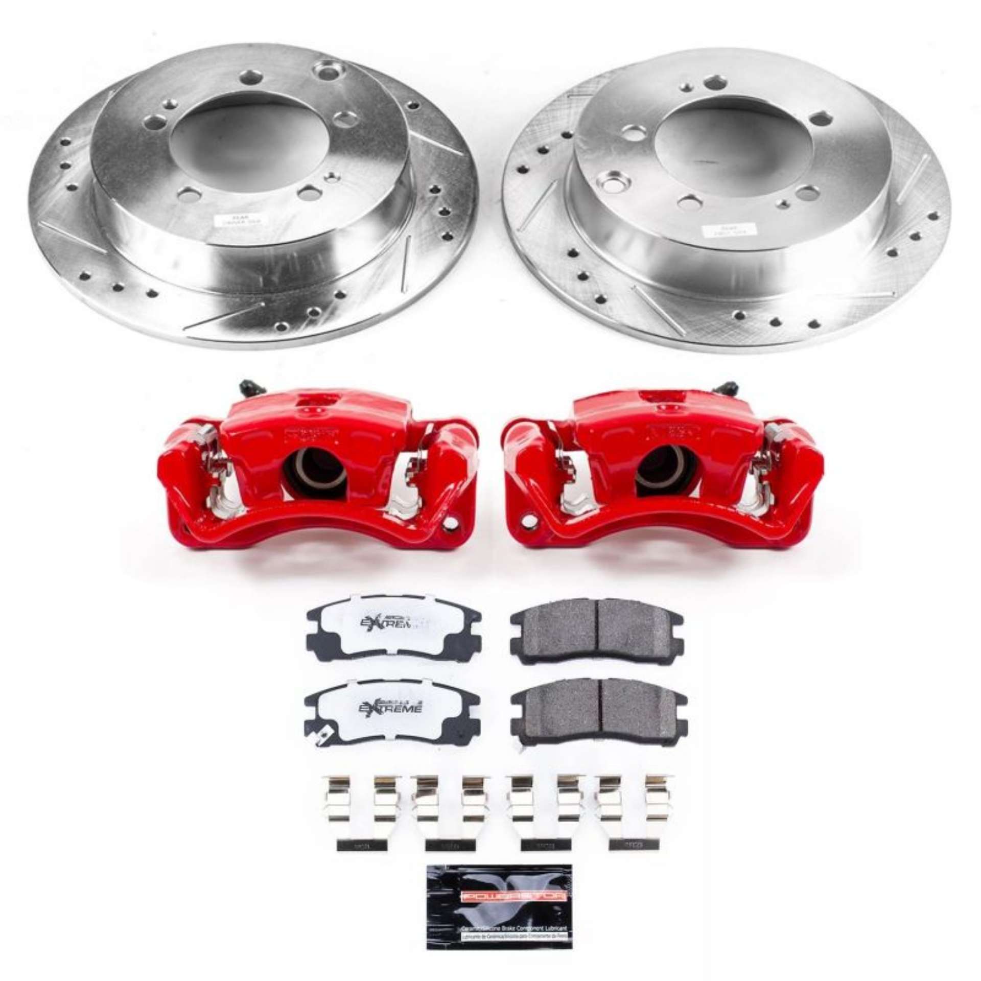 Picture of Power Stop 95-05 Chrysler Sebring Rear Z26 Street Warrior Brake Kit w-Calipers