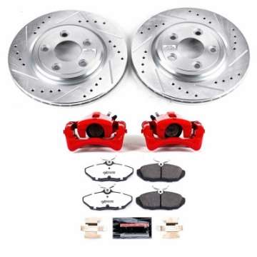 Picture of Power Stop 02-05 Ford Thunderbird Rear Z26 Street Warrior Brake Kit w-Calipers