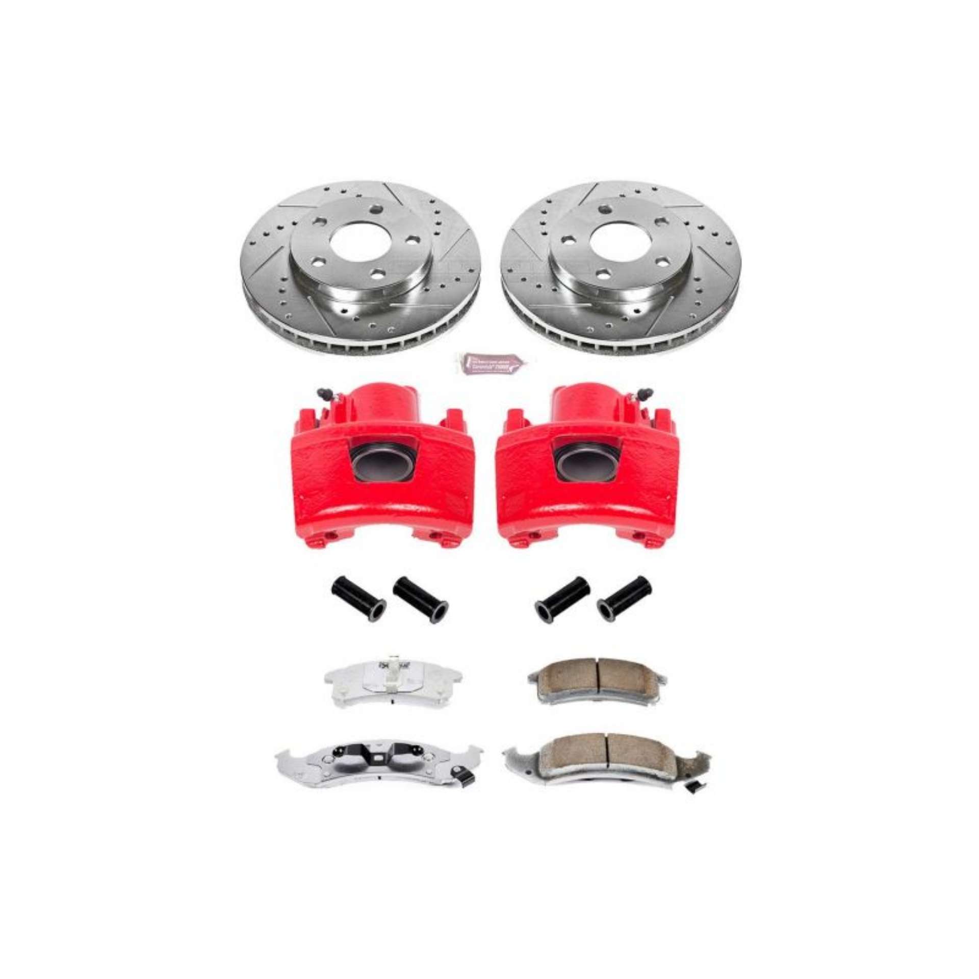 Picture of Power Stop 94-99 Buick LeSabre Front Z26 Street Warrior Brake Kit w-Calipers