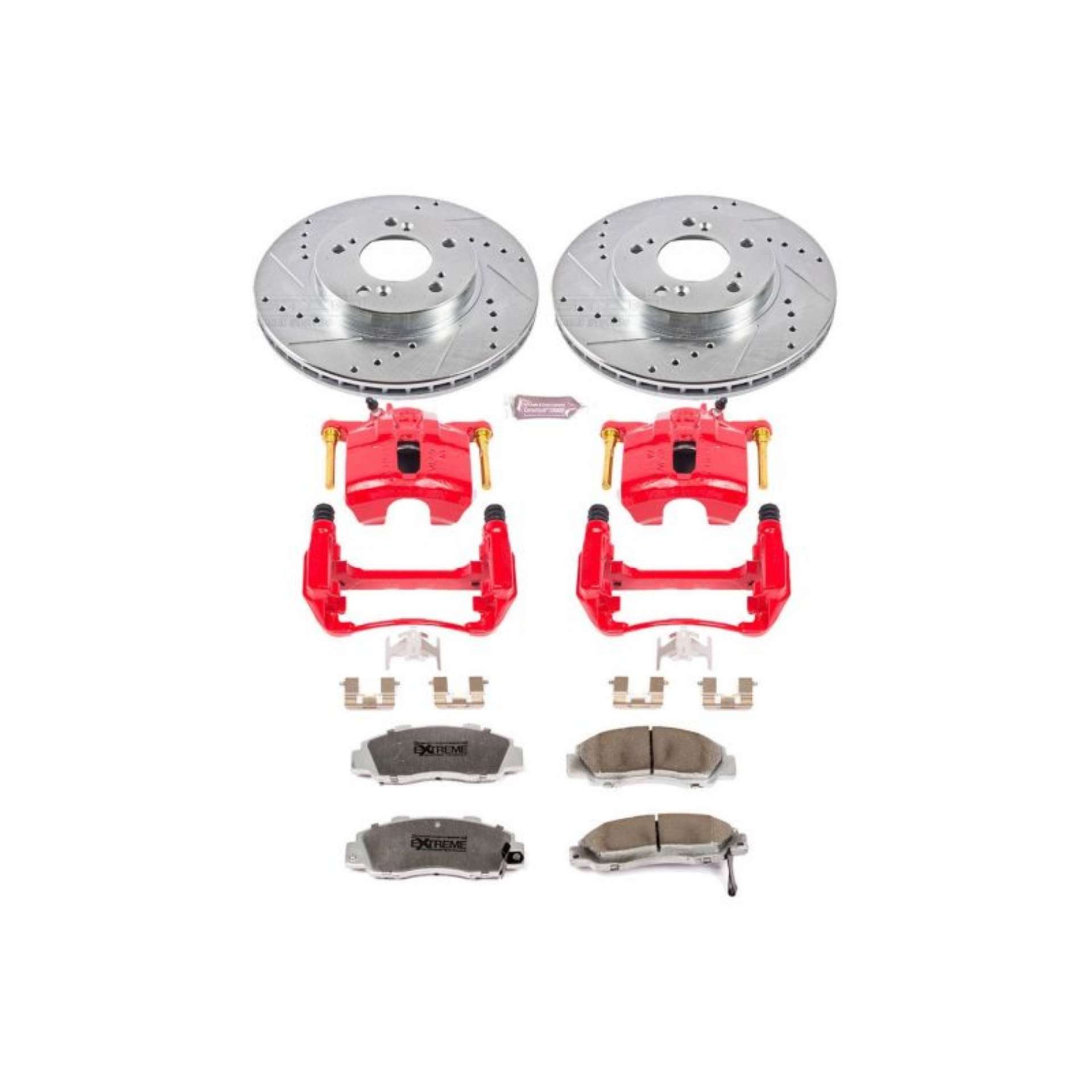 Picture of Power Stop 97-01 Acura Integra Front Z26 Street Warrior Brake Kit w-Calipers