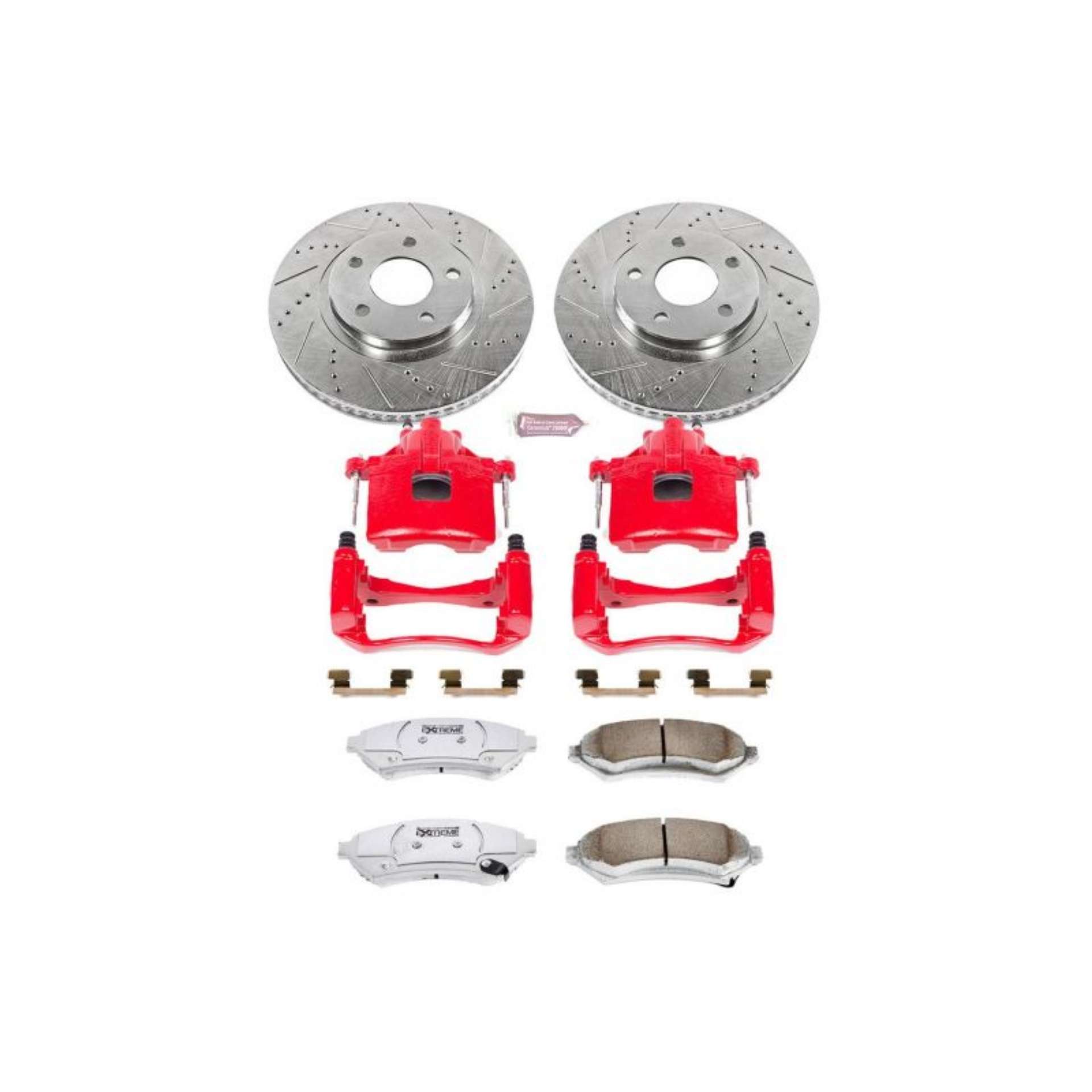 Picture of Power Stop 00-04 Buick LeSabre Front Z26 Street Warrior Brake Kit w-Calipers