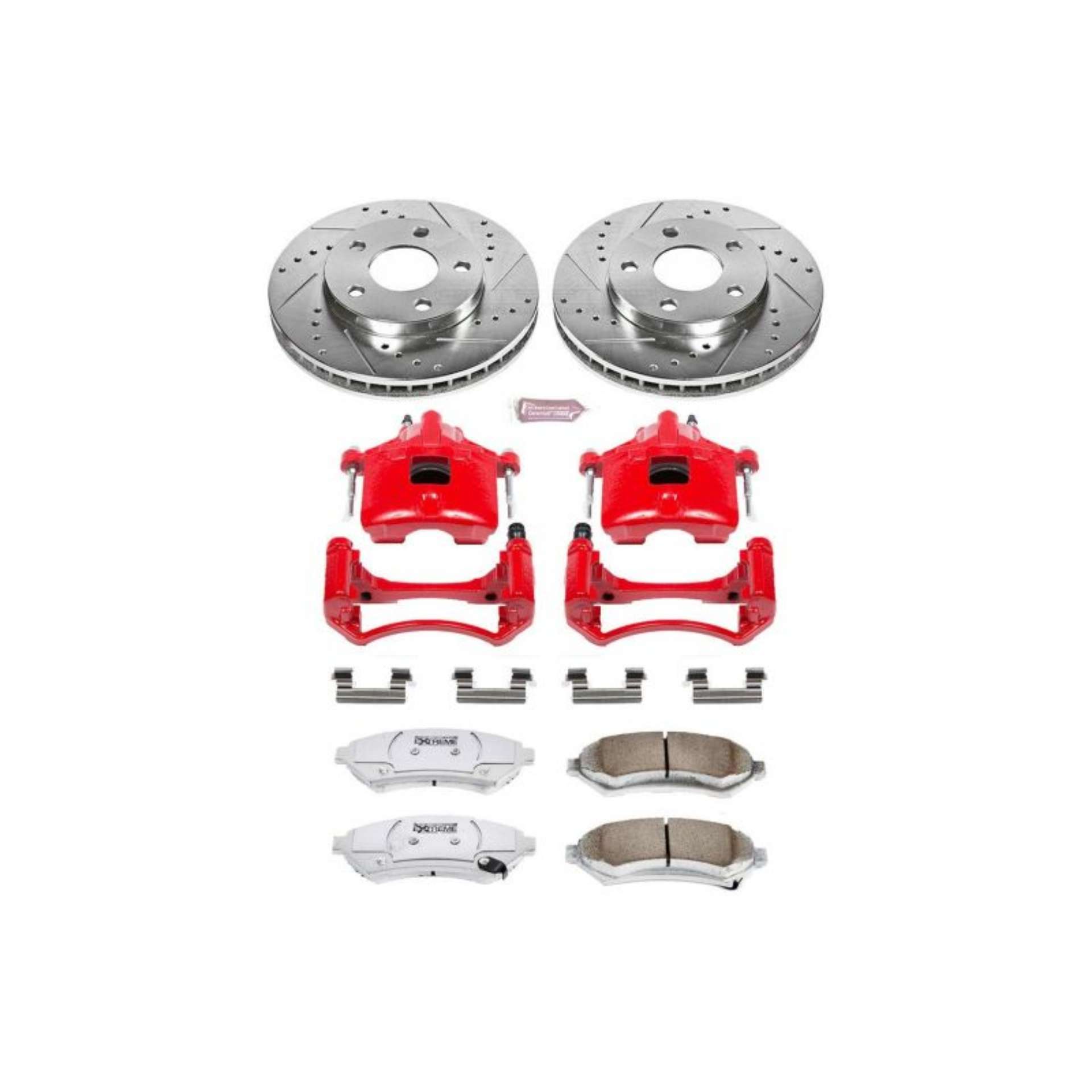 Picture of Power Stop 97-05 Buick Century Front Z26 Street Warrior Brake Kit w-Calipers