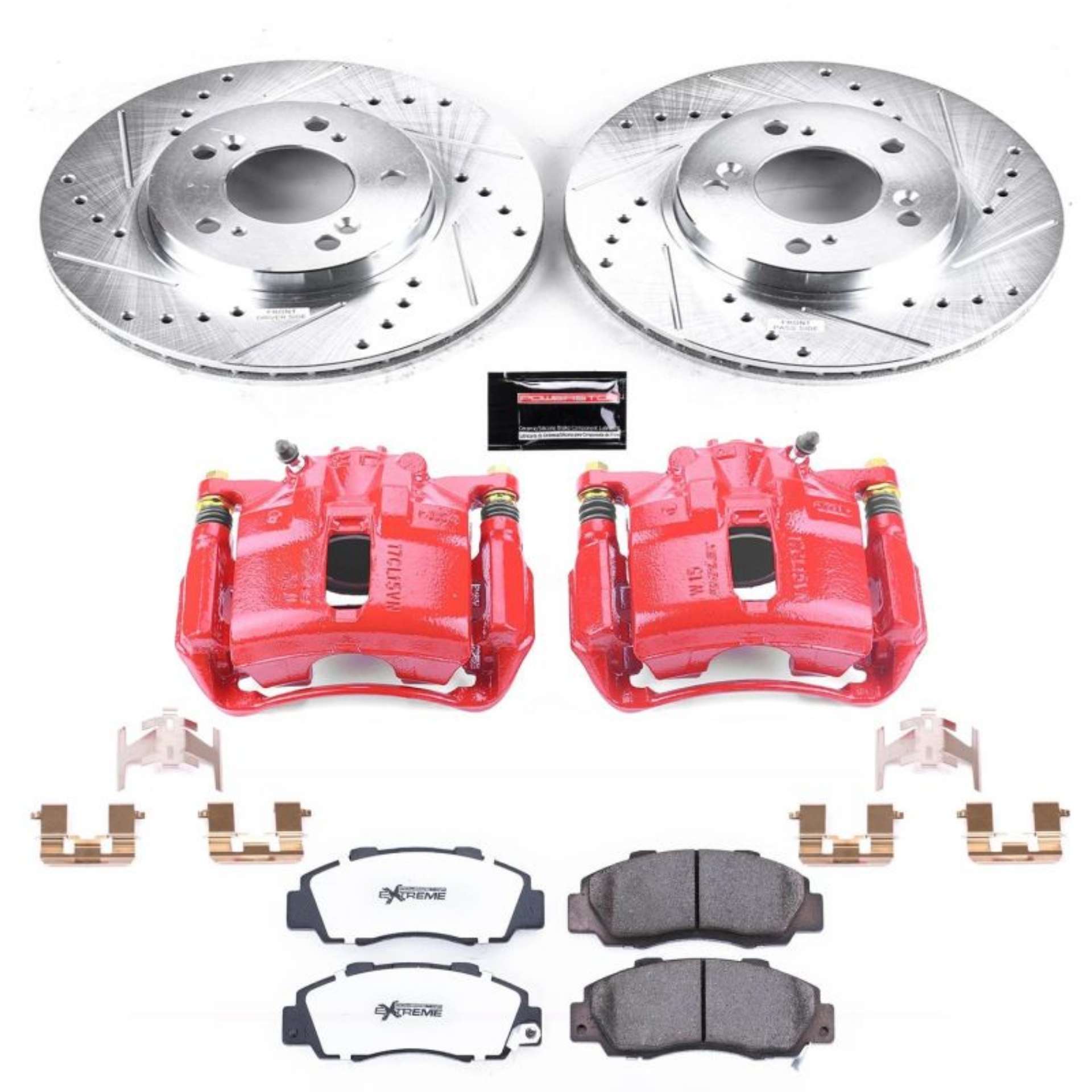 Picture of Power Stop 91-95 Acura Legend Front Z26 Street Warrior Brake Kit w-Calipers