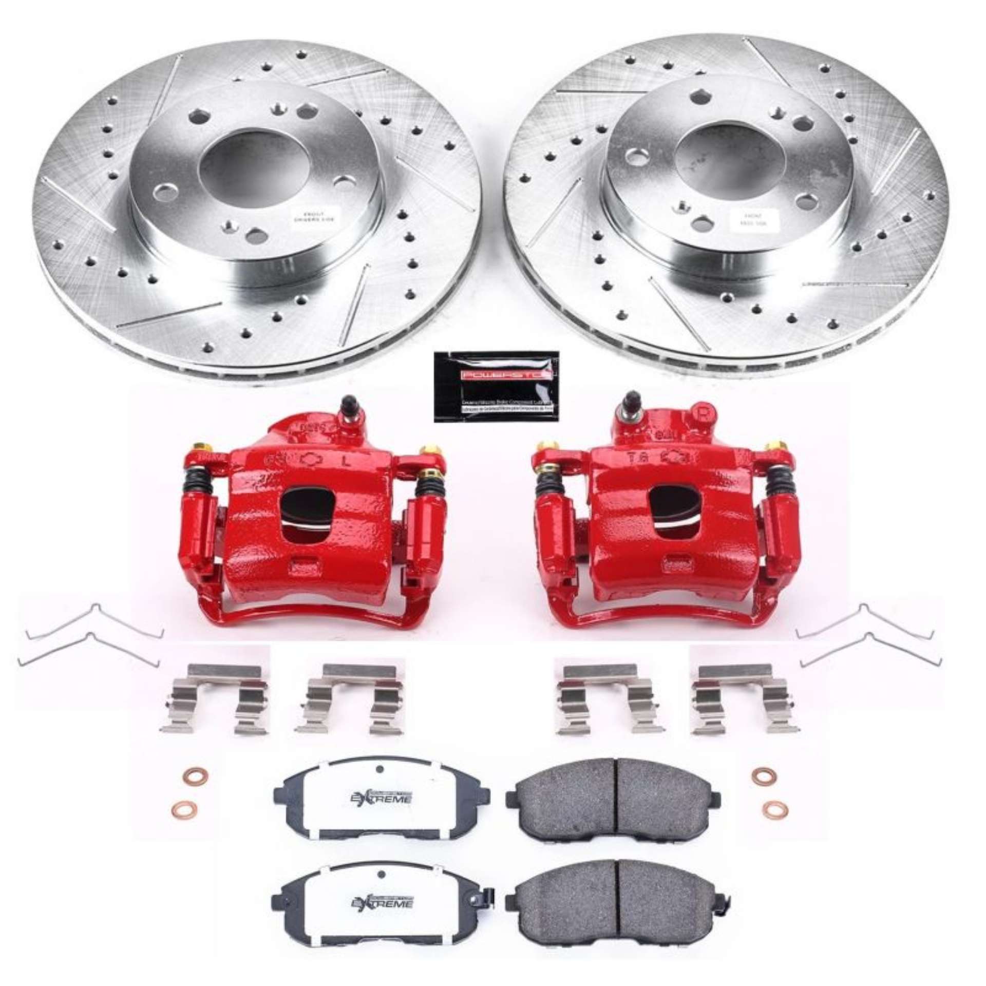 Picture of Power Stop 96-99 Infiniti I30 Front Z26 Street Warrior Brake Kit w-Calipers