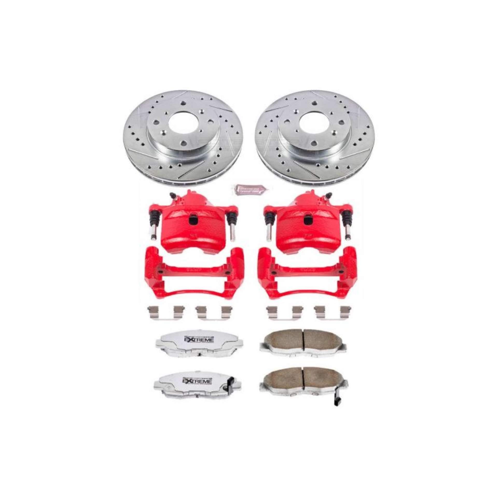 Picture of Power Stop 98-02 Honda Accord Front Z26 Street Warrior Brake Kit w-Calipers