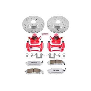 Picture of Power Stop 02-04 Infiniti I35 Front Z26 Street Warrior Brake Kit w-Calipers