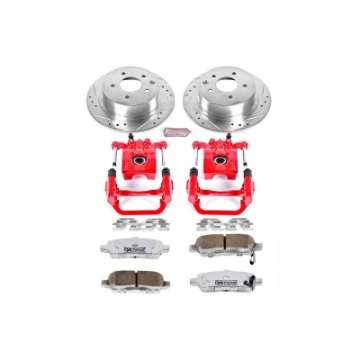 Picture of Power Stop 02-06 Nissan Altima Rear Z26 Street Warrior Brake Kit w-Calipers