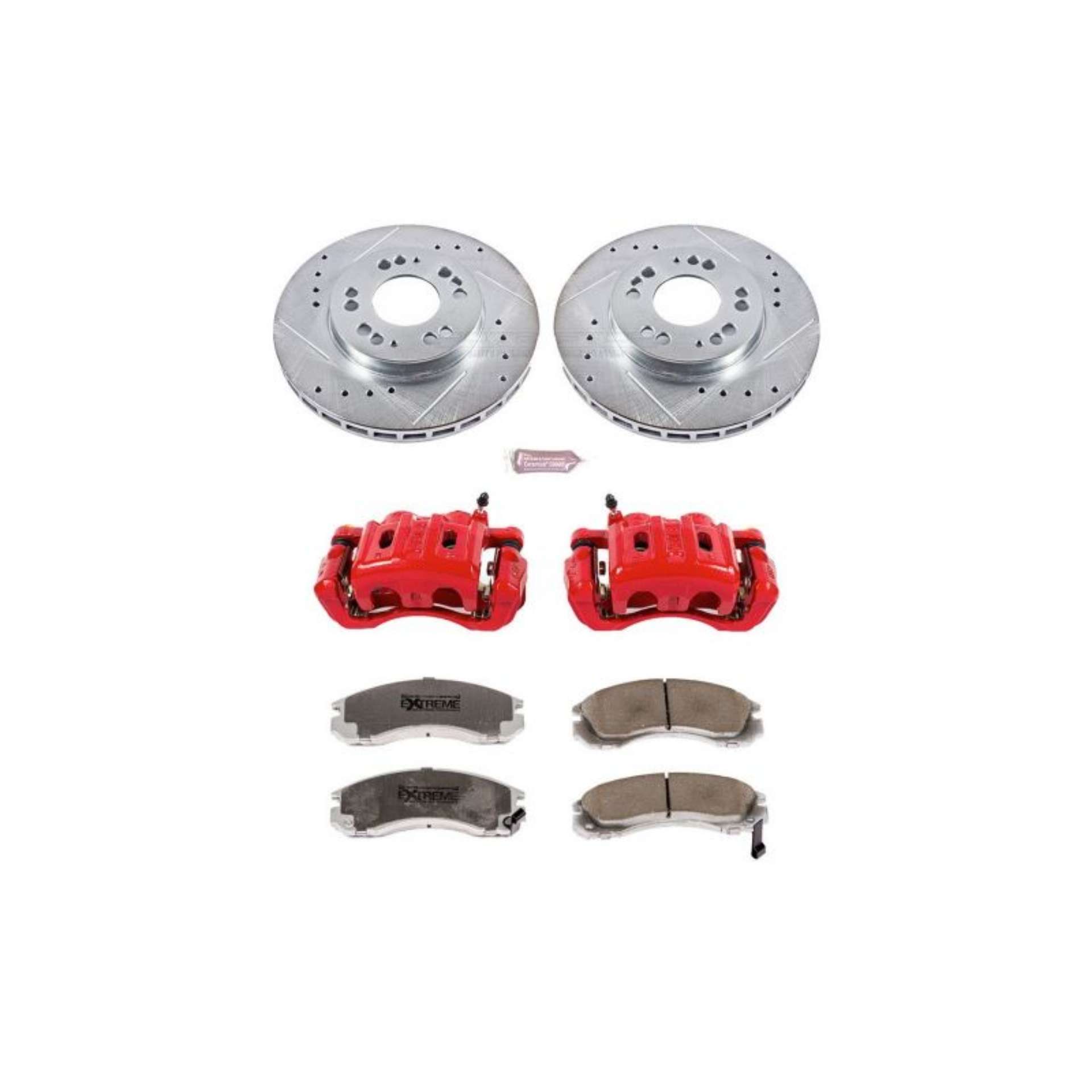 Picture of Power Stop 94-97 Eagle Talon Front Z26 Street Warrior Brake Kit w-Calipers