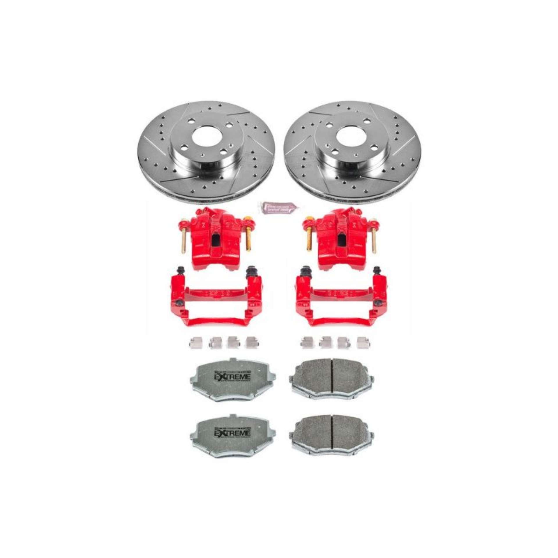 Picture of Power Stop 94-97 Mazda Miata Front Z26 Street Warrior Brake Kit w-Calipers