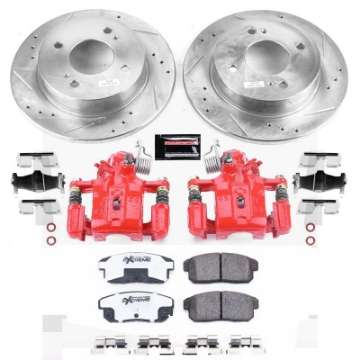 Picture of Power Stop 01-02 Infiniti G20 Rear Z26 Street Warrior Brake Kit w-Calipers