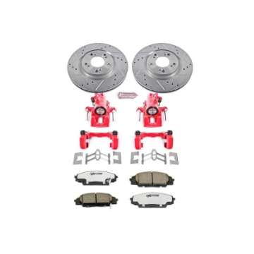 Picture of Power Stop 00-09 Honda S2000 Front Z26 Street Warrior Brake Kit w-Calipers