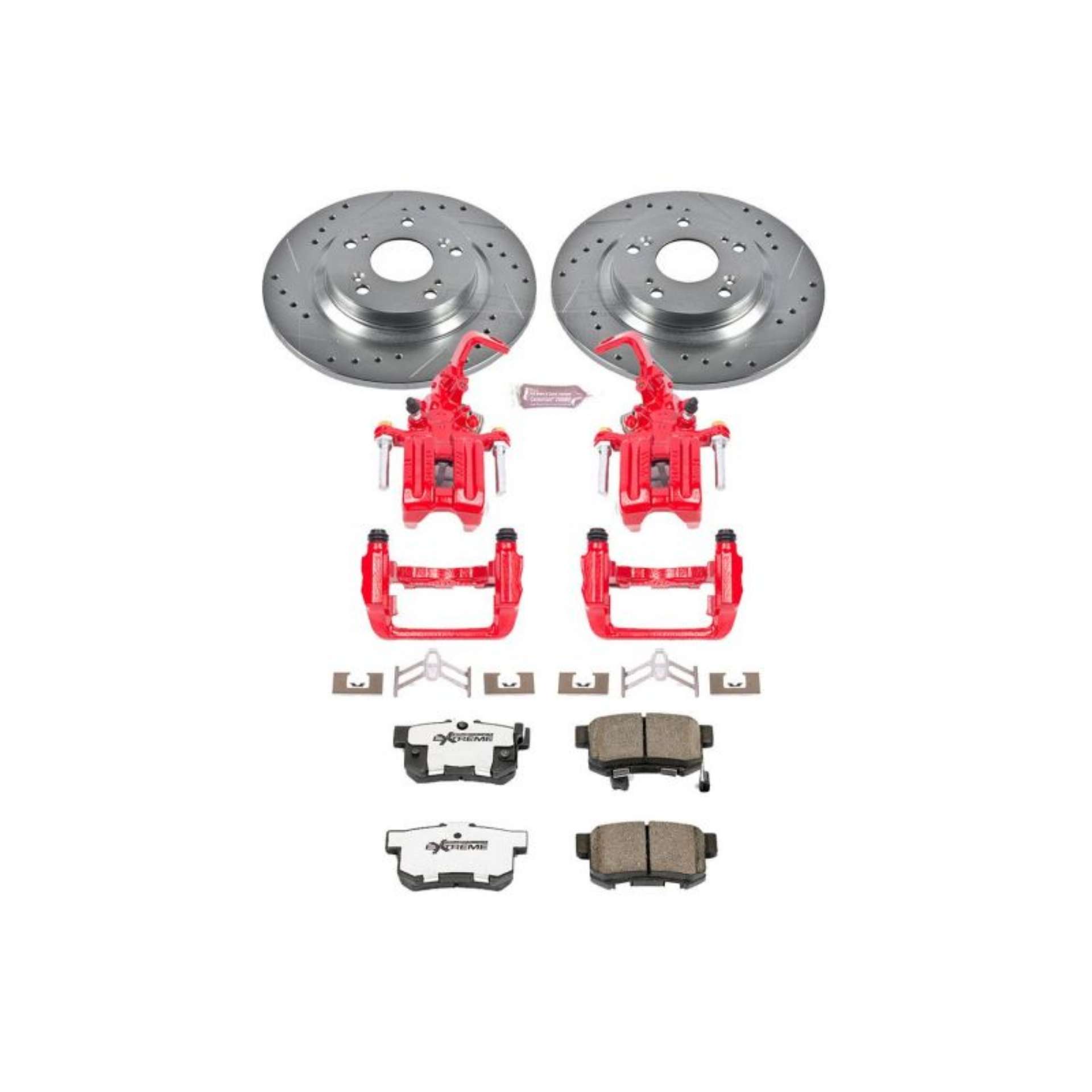 Picture of Power Stop 00-09 Honda S2000 Rear Z26 Street Warrior Brake Kit w-Calipers