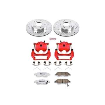 Picture of Power Stop 02-06 Acura RSX Front Z26 Street Warrior Brake Kit w-Calipers