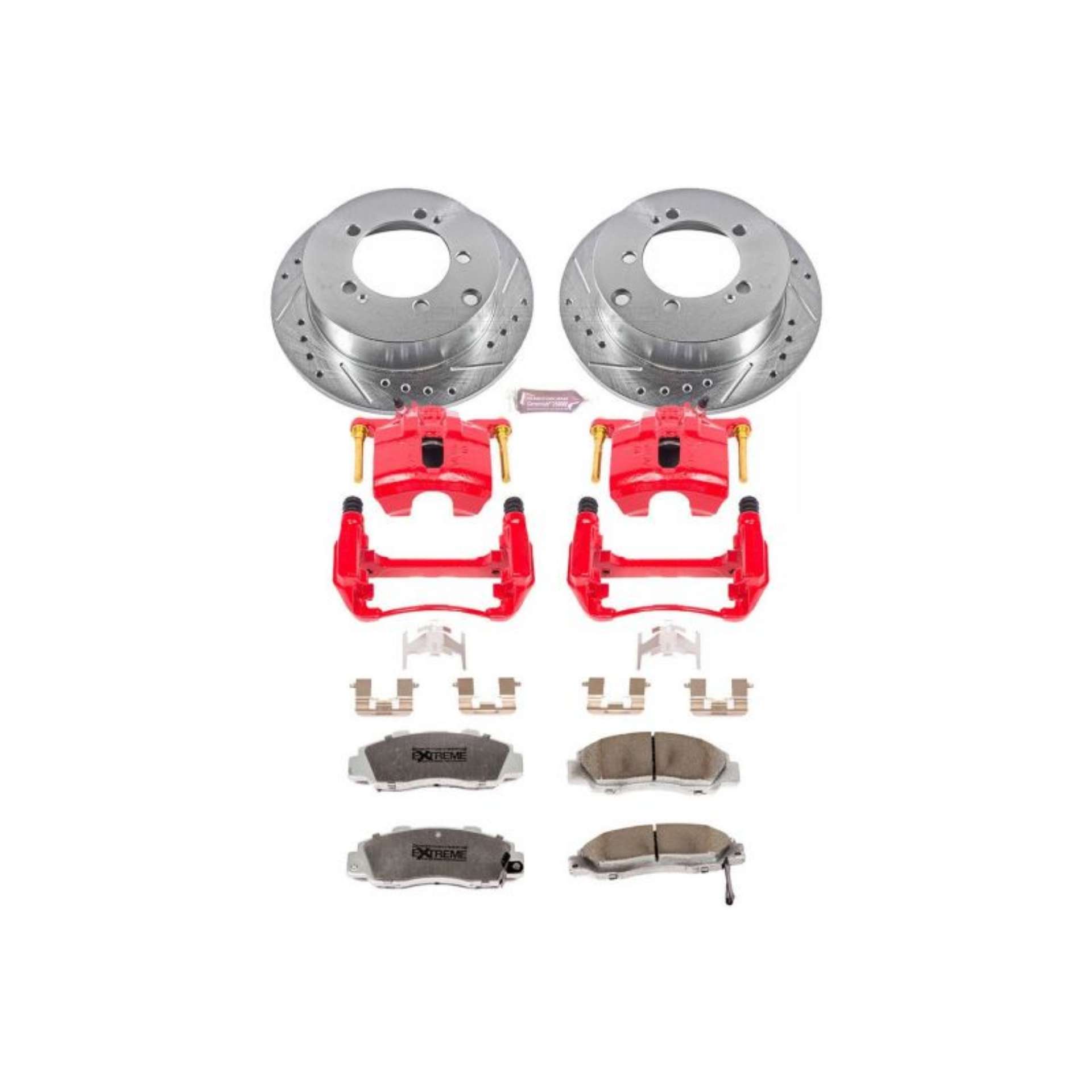 Picture of Power Stop 98-99 Acura CL Front Z26 Street Warrior Brake Kit w-Calipers