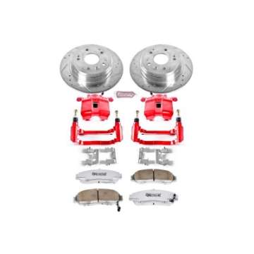 Picture of Power Stop 01-03 Acura CL Front Z26 Street Warrior Brake Kit w-Calipers