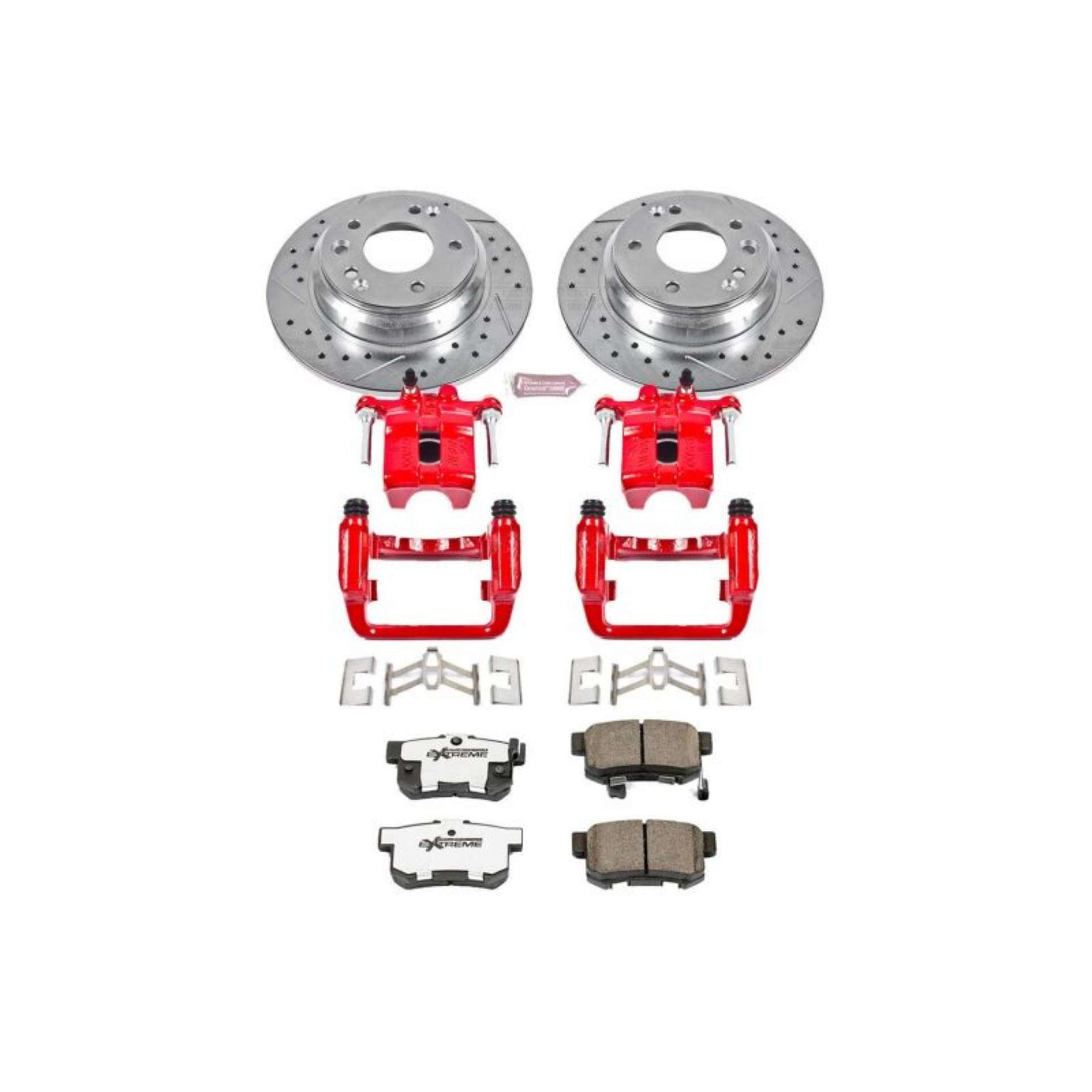 Picture of Power Stop 99-01 Acura RL Rear Z26 Street Warrior Brake Kit w-Calipers