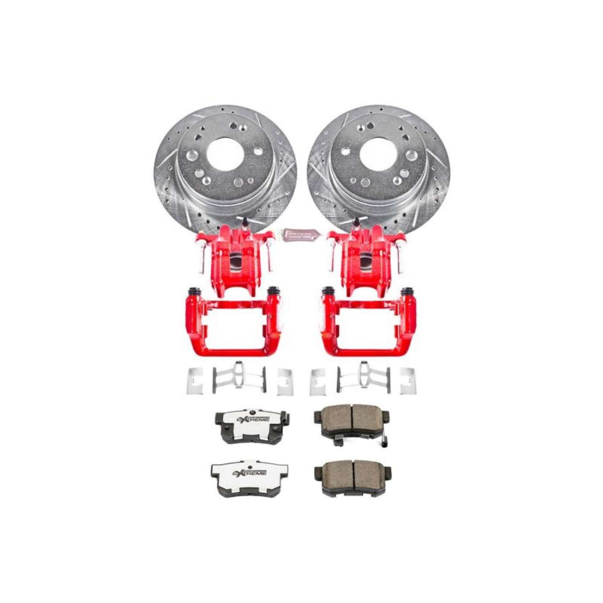 Picture of Power Stop 01-03 Acura CL Rear Z26 Street Warrior Brake Kit w-Calipers