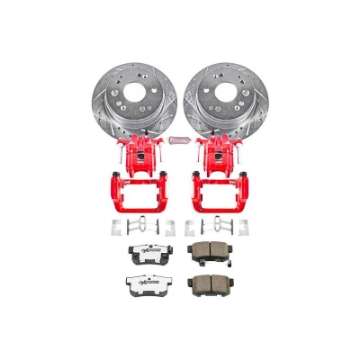 Picture of Power Stop 01-03 Acura CL Rear Z26 Street Warrior Brake Kit w-Calipers