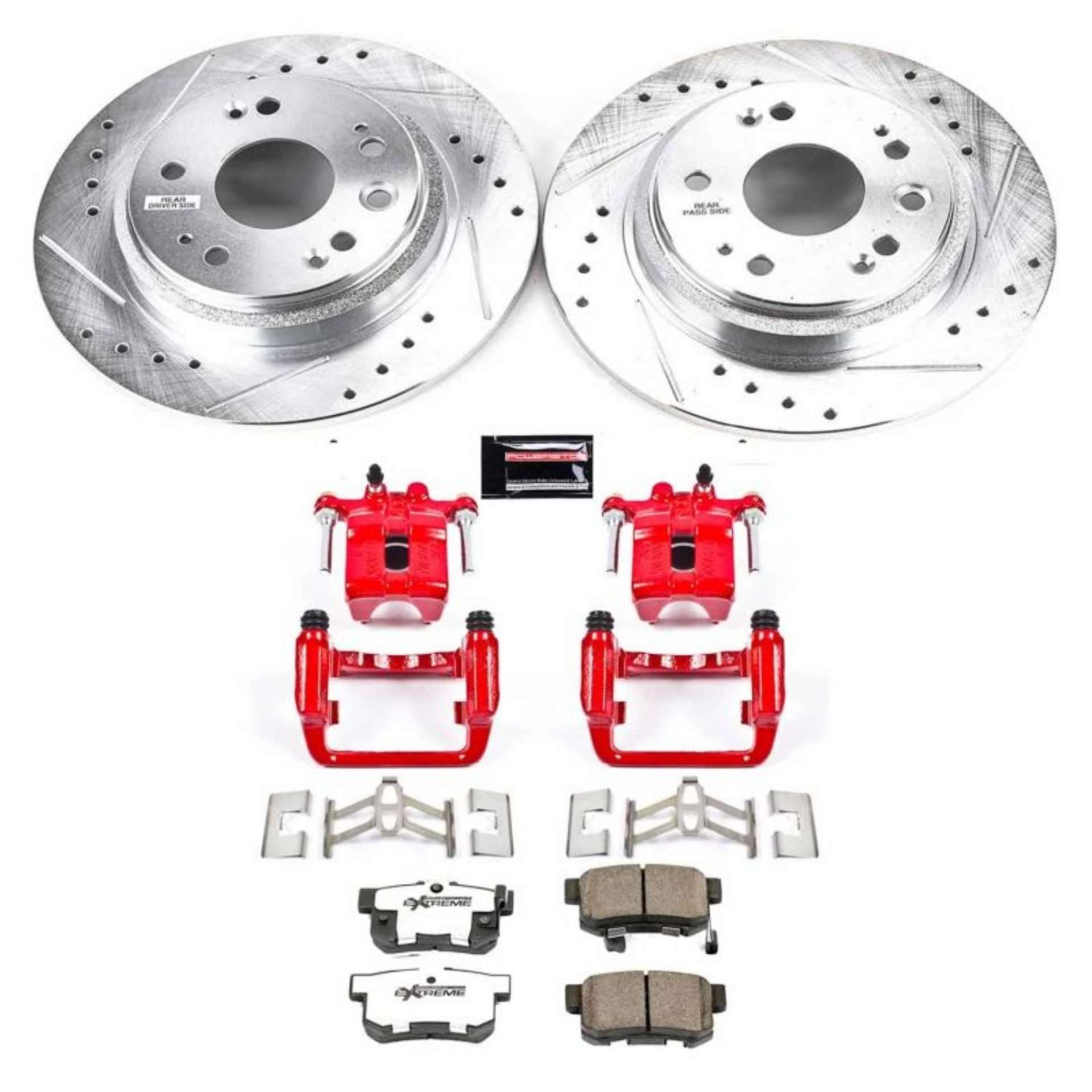 Picture of Power Stop 02-04 Acura RL Rear Z26 Street Warrior Brake Kit w-Calipers