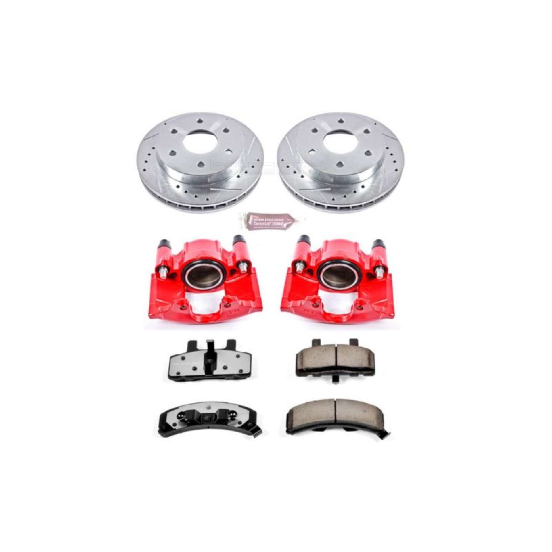 Picture of Power Stop 99-00 Cadillac Escalade Front Z36 Truck & Tow Brake Kit w-Calipers