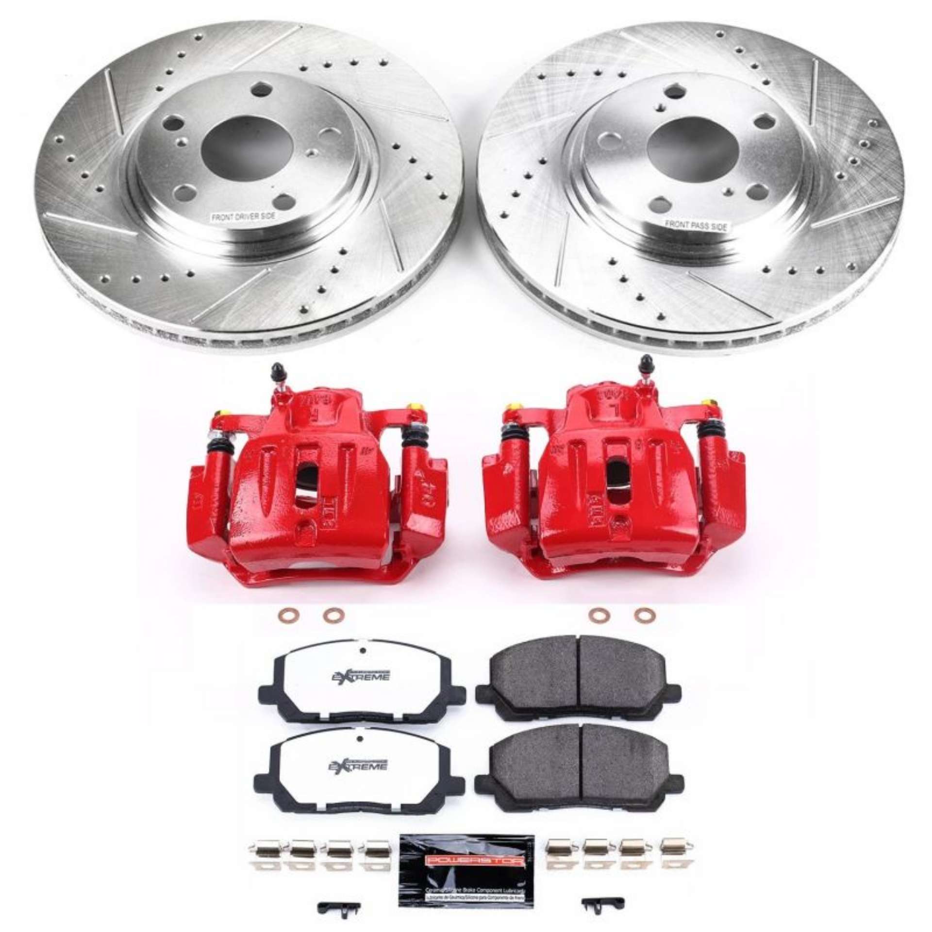 Picture of Power Stop 01-07 Toyota High Lander Front Z36 Truck & Tow Brake Kit w-Calipers