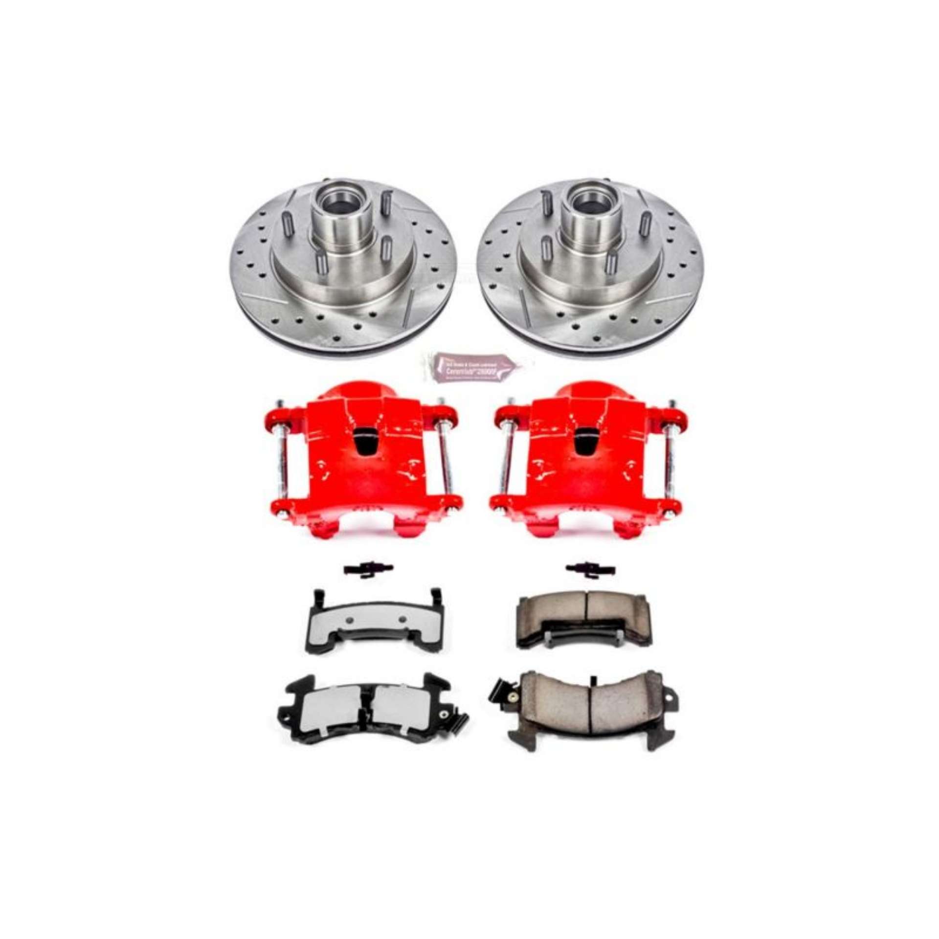 Picture of Power Stop 95-97 Chevrolet Blazer Front Z36 Truck & Tow Brake Kit w-Calipers