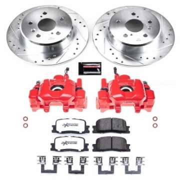 Picture of Power Stop 01-03 Toyota High Lander Rear Z36 Truck & Tow Brake Kit w-Calipers