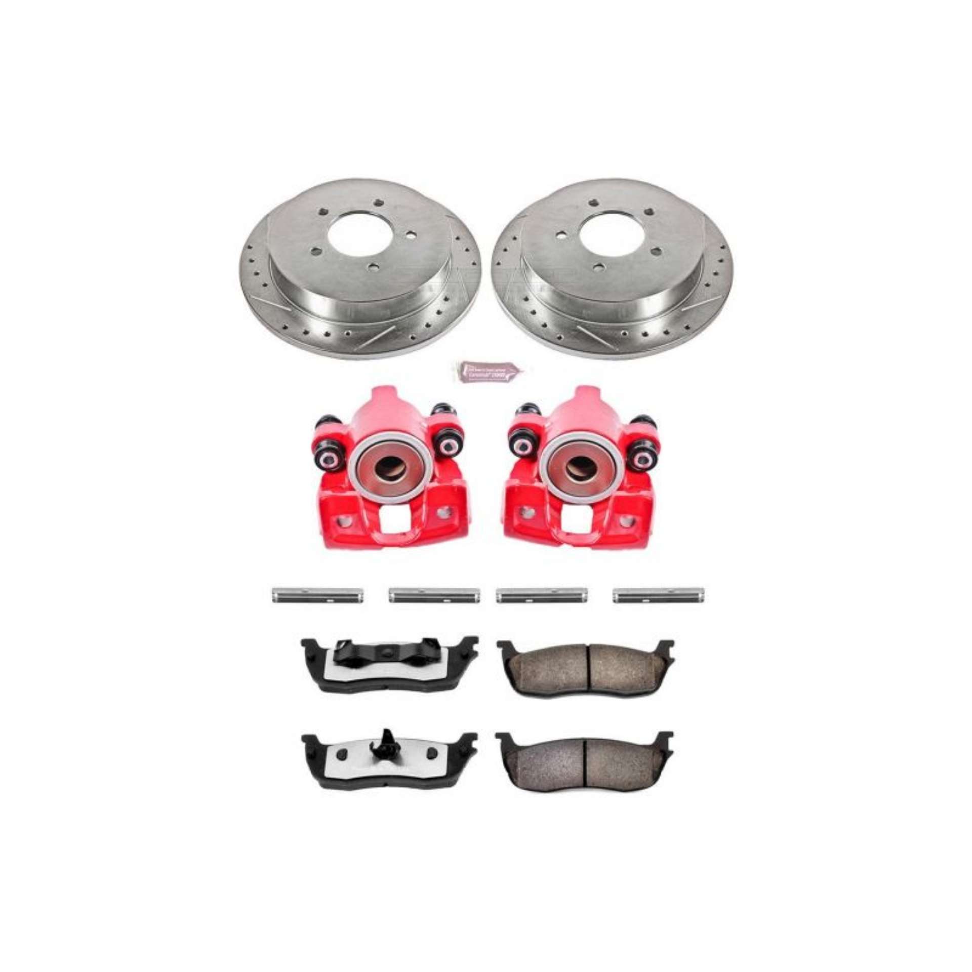 Picture of Power Stop 97-00 Ford Expedition Rear Z36 Truck & Tow Brake Kit w-Calipers