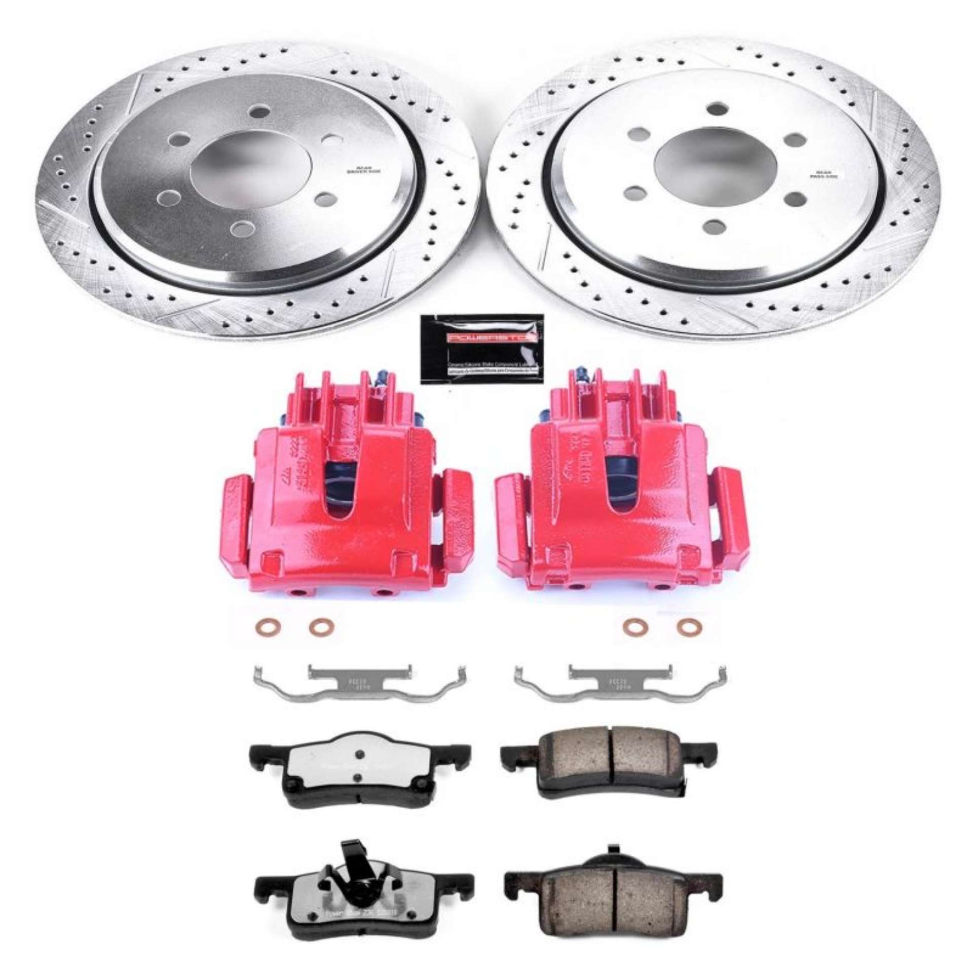 Picture of Power Stop 02-06 Ford Expedition Rear Z36 Truck & Tow Brake Kit w-Calipers