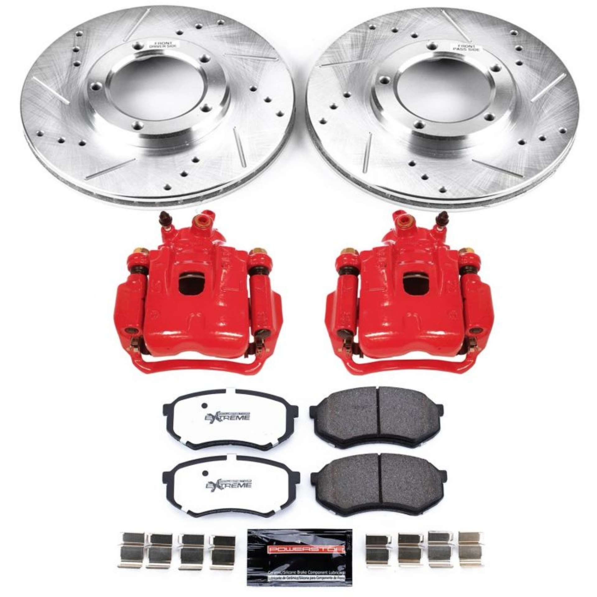 Picture of Power Stop 95-04 Toyota Tacoma Front Z36 Truck & Tow Brake Kit w-Calipers