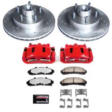 Picture of Power Stop 98-02 Ford Ranger Front Z36 Truck & Tow Brake Kit w-Calipers