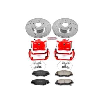 Picture of Power Stop 02-04 Honda CR-V Front Z36 Truck & Tow Brake Kit w-Calipers